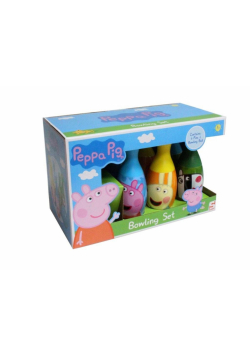 Zestaw kręgli Świnka Peppa