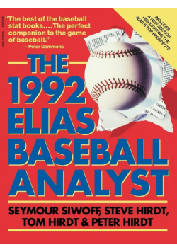 Elias Baseball Analyst 1992
