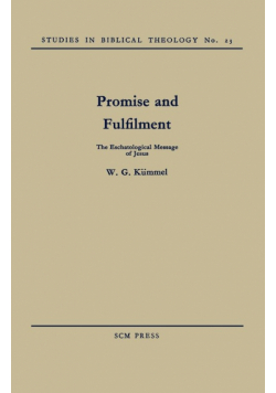 Promise and Fulfilment