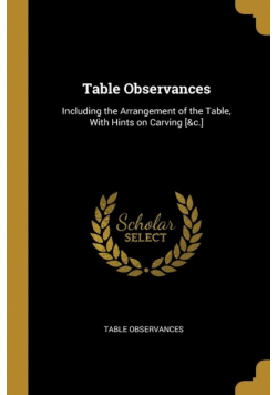 Table Observances