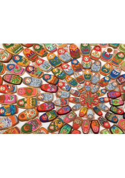 Puzzle 1000 Ciastka Matrioszki