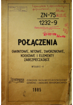 Połączenie gwintowe nitowe
