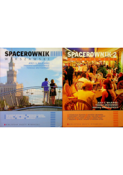 Spacerownik warszawski tom I i II