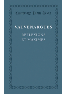 Reflexions et maximes