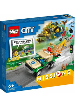 LEGO(R) CITY 60353 Misje ratowania dzikich zwierząt