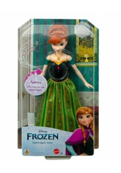 Disney Frozen Lalka śpiewająca Anna HMG45