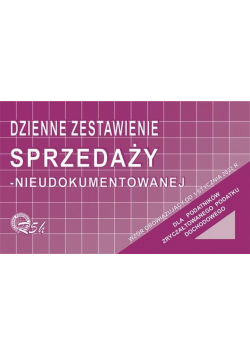 Dzienne zestawienie sprzedaży R05-H