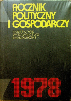 Rocznik polityczny i gospodarczy 1978