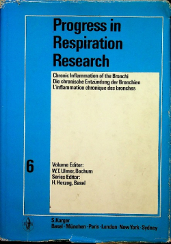 Progress in Respiration Research