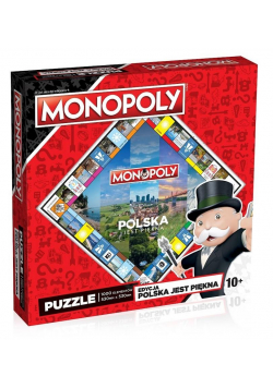 Puzzle 1000 Monopoly Board Polska jest piękna
