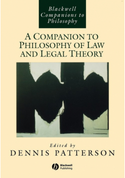 Companion to Philosophy Law and Legal