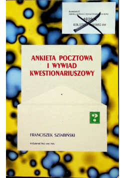 Ankieta pocztowa i wywiad kwestionariuszowy