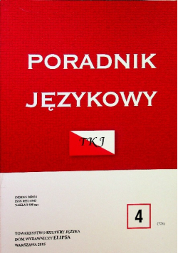 Poradnik językowy nr 4