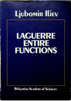 Laguerre entire functions