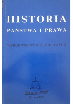 Historia państwa i prawa