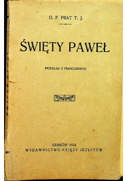 Święty Paweł 1924 r.