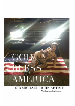 All American Girl God Bless Americawriting drawing Journal