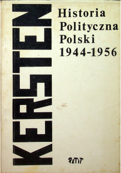 Historia polityczna Polski 1944 - 1956 Przedruk