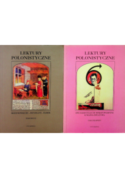Lektury polonistyczne Tom I i II
