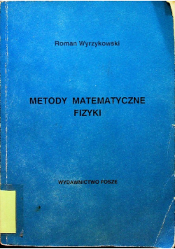 Metody matematyczne fizyki