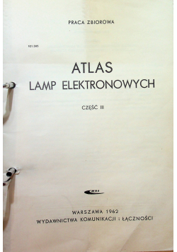 Atlas Lamp Elektronowych Cz III