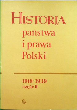 Historia państwa i prawa Polski część II