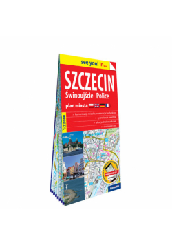 Szczecin papierowy plan miasta 1:22 000