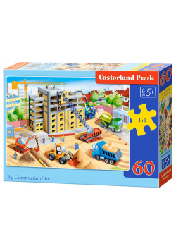 Puzzle 60 el.  B-066223 Big Construction Site