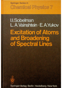 Excitation of atoms and broadening of spectral lines