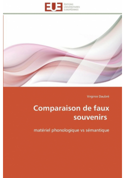 Comparaison de faux souvenirs