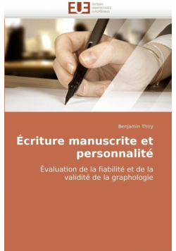 Écriture manuscrite et personnalité
