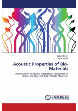 Acoustic Properties  of Bio-Materials