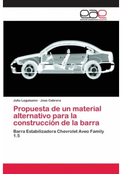 Propuesta de un material alternativo para la construcción de la barra