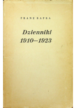 Dzienniki 1910 1923