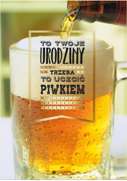 Karnet PR-363 Urodziny Piwo