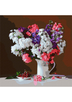 Malowanie po numerach - Kolorowe dzwonki 40x40