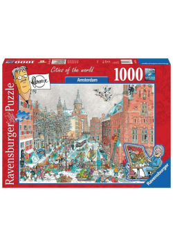 Puzzle 1000 Amsterdam zimą