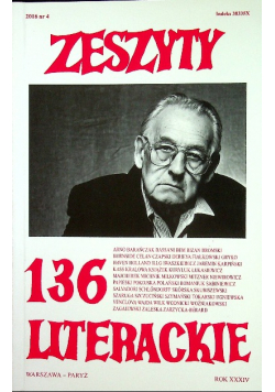 Zeszyty literackie 136