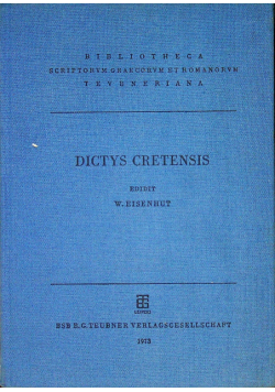 Dictys cretensis
