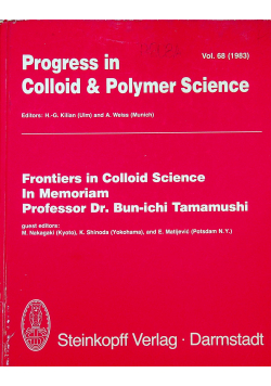 Progress in Colloid Polymer sciece