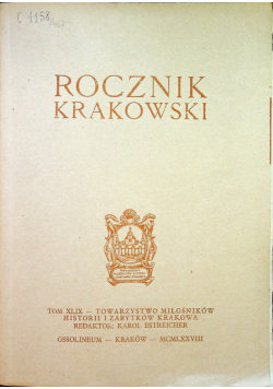 Rocznik krakowski