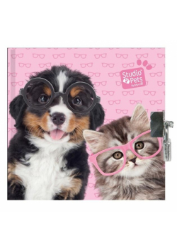 Pamiętnik z kłódką Studio Pets PEN-3640 PASO