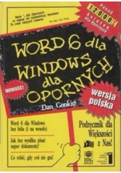 Word 6 dla windows dla opornych