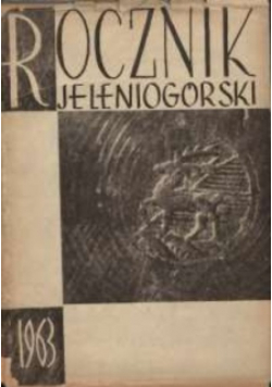 Rocznik jeleniogórski 1963 r