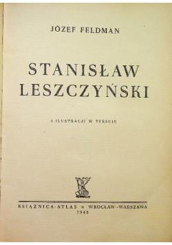 Stanisław Leszczyński 1948 r.