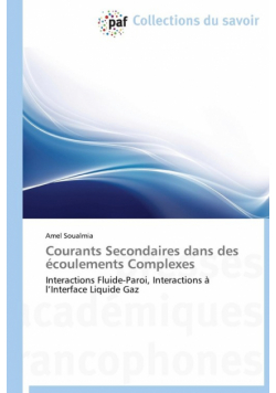 Courants secondaires dans des écoulements  complexes