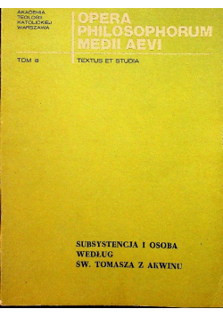Opera philosophorum medii aevi tom 8