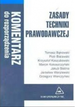 Zasady techniki prawodawczej