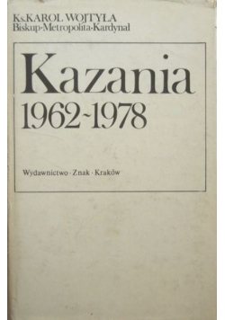Kazania 1962 - 1978