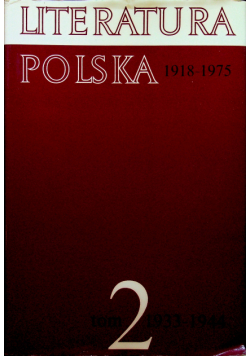 Literatura polska 1918 1975